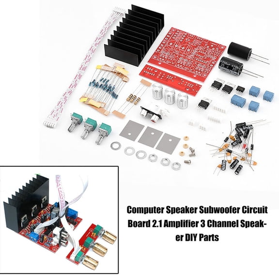 Xirurus 2.1 Channel Audio Power Amplifier Circuit Board DIY Parts[cite: 1]