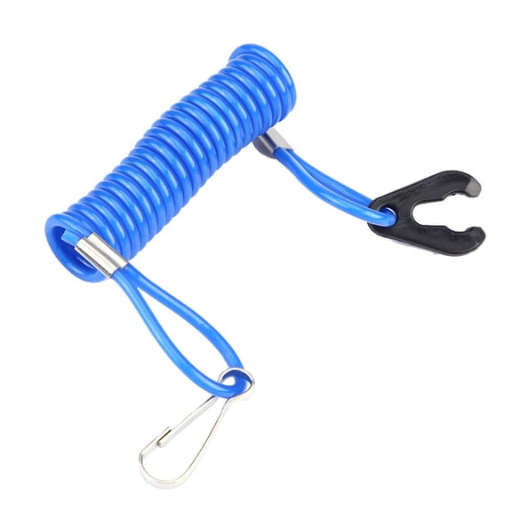 Xirurus 2 Pcs Outboard Engine Ignition Emergency Kill Stop Switch Safety Tether Lanyard for Yamaha (4.72 inches / 12 cm)