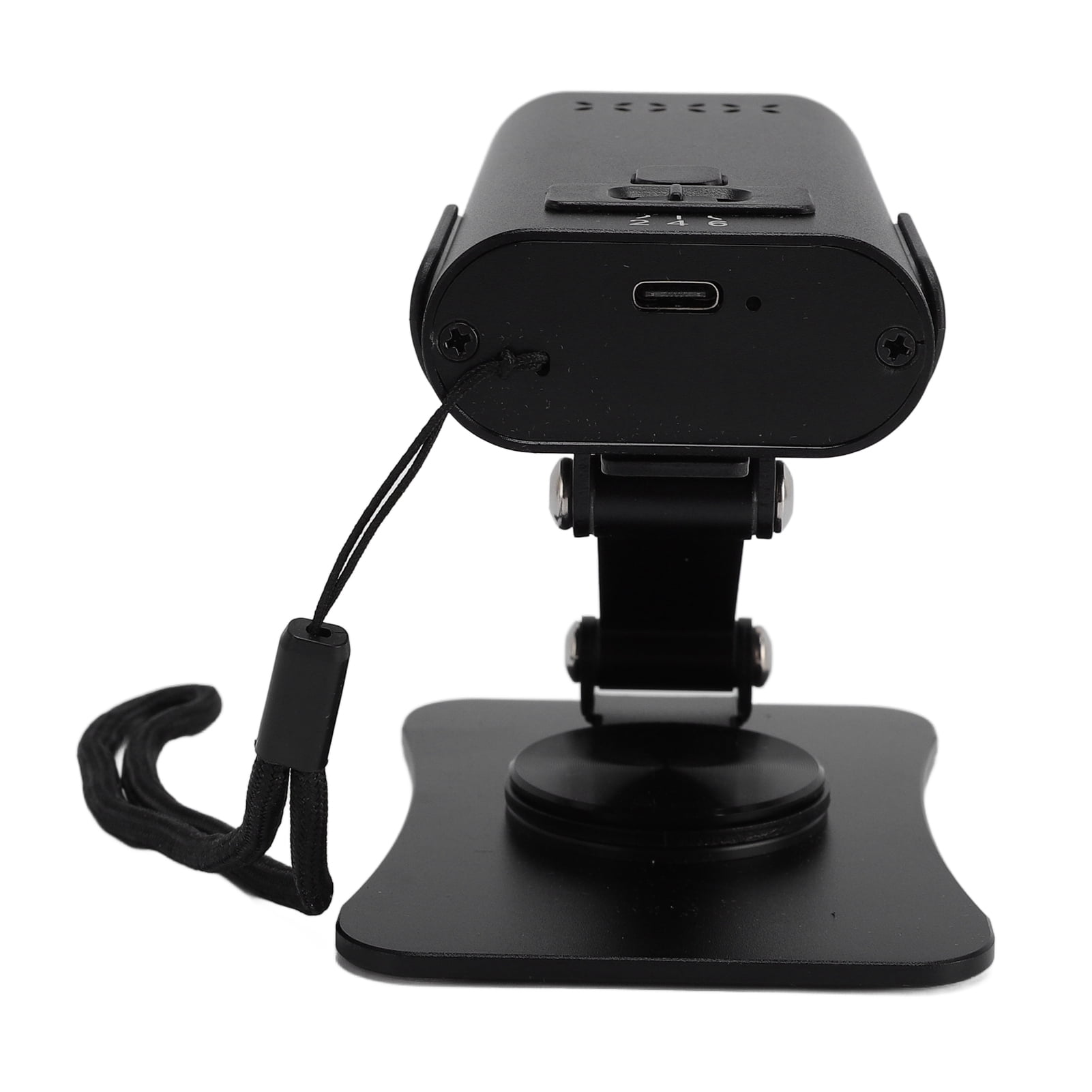 Xirurus 2 in 1 Hair Extension Light USB Rechargeable Fast Curing Nail Art LED Lamp with Stand Black (4.7 inches / 12 cm)