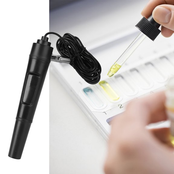 Xirurus 201DH PH Electrode Detachable Durable PH Electrode Probe for Water Quality Detection, Heavy Duty BNC Connection with 3m Cable for Controllers and Meters, Fast and Accurate Testing[cite: 1]