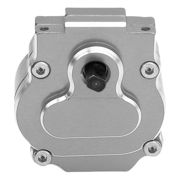 Xirurus 24:1 Complete Transmission Gearbox CNC Aluminum Alloy Replacement for Redcat Ascent 18 1/18 RC Crawler Car Upgrade Part Gray High Performance