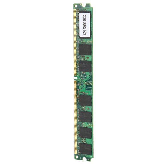 Xirurus 2GB DDR2 Memory Module 533MHz PC-4200 240-Pin Desktop Computer RAM Upgrade Double-Sided 16-Grain Fully Compatible with Intel and AMD Processors 6.69 inches / 17 cm Length