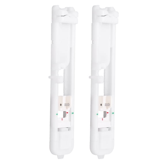 Xirurus 2Pcs Buttonhole Foot 1 Step Plastic Lightweight Practical Sewing Machine Presser Foot for Household Mending, Quilting, and Garment Repair, Essential Replacement Accessory