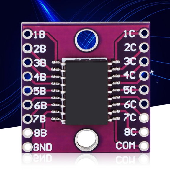 Xirurus 2Pcs ULN2803A Module Darlington Tube High Current Voltage Driver Electric Component for Industrial and Electronic Projects Reliable Transistor Array