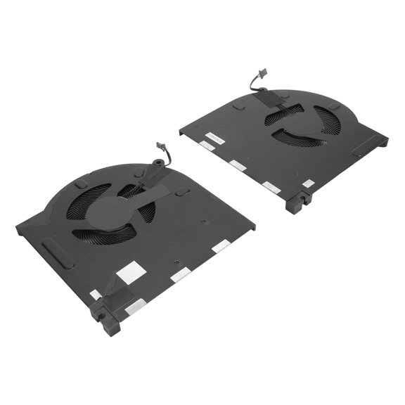 Xirurus 2pcs Laptop CPU GPU Cooling Fan Replacement for Alienware M17 R3 M17 R4 Series, Black (4.72 inches / 12 cm)