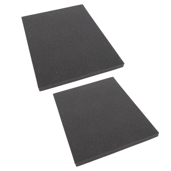 Xirurus 2pcs Lipo Sponge Pad Liposuction Sponge Sheets Flattening Abdominal Compression Board Black