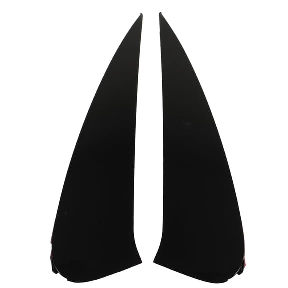 Xirurus 2pcs Rear Bumper Side Vent Spoiler Left Right Glossy Black Replacement for Benz GLE Coupe C167 AMG Line 2020+