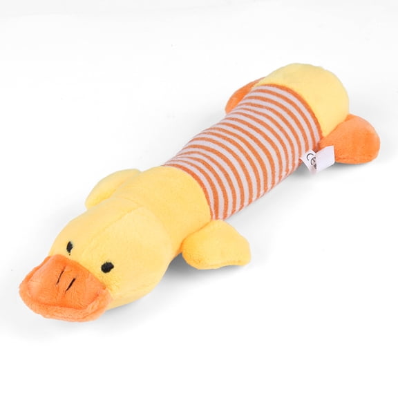 Xirurus 3-Piece Animal Set Pet Toy, Soft Plush Squeaky Chew Toys for Dogs and Cats, 9.84 inches / 25 cm