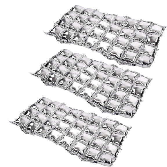 Xirurus 3Pcs Aluminum Film Balloons Simple to Use Balloons Party Backdrop for Decoration Photo Background Silver (11.02 inches / 28 cm)