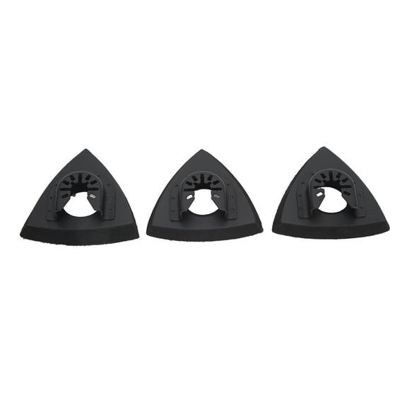 Xirurus 3Pcs Oscillating Multitool Sanding Pad Triangle Quick Release Set Kit for Replacement Heavy Duty Accessories 7.87 inches / 20 cm[cite: 1]