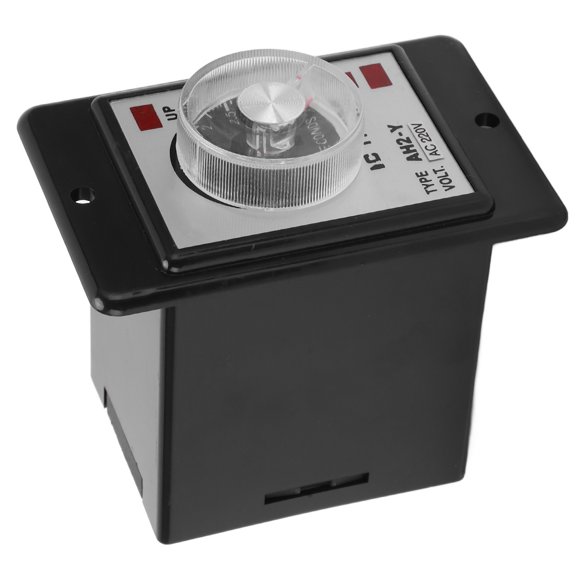 Xirurus 3S Time Delay Relay High Accuracy Small Pointer Time Controller 8-Pin 220VAC for Automation Equipment (3.94 in / 10 cm)