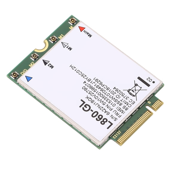 Xirurus 4G Module L860 GL XMM7560 Chipset M.2 ESIM LTE Network Card FRU 5W10V25790 for Thinkpad X1 P15 P17 T14 P14s (3.93 inches / 10 cm)
