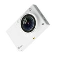 thumbnail image 1 of Xirurus 4K Digital Camera for Students and Teens, 64MP 2.83 Inches / 7.18 cm Screen Point and Shoot Vlogging Video Camera with 28X Digital Zoom, Built-in Flash and WiFi Connectivity, White, 1 of 6