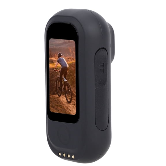 Xirurus 4K Thumb Action Camera Wide Angle Lens Handsfree POV Recording Body Worn Camera with Helmet Mount 1.47 inches / 3.7 cm Display