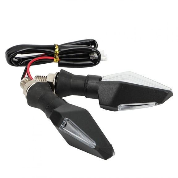 Xirurus 4PCS 12 LED Two Color Turn Signal Light Blue Yellow Indicator Universal Fit for Motorcycle Scooters ATV Accessories (MK-024)
