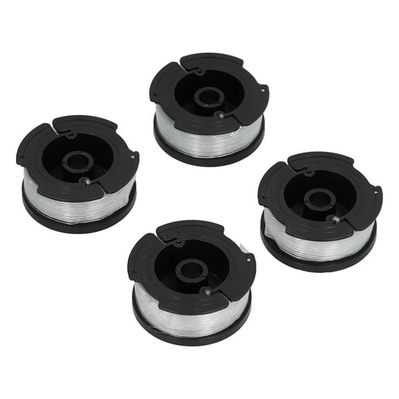 Xirurus 4PCS Replacement Spool for AF-100 30ft 0.065in Line Grass Trimmer Weed Eater Spools, Durable ABS Nylon Trimmer Line Compatible with GH400 GH500 LST136 LST220 Models for Garden Lawn Care