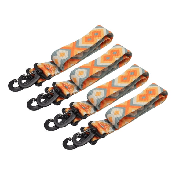 Xirurus 4PCS Ski Boot Carrier Strap Universal Thickening Snowboard Boot Carrier Sling for Outdoor Winter Sports Ice Skates Yellow Blue 28.7 inches / 73 cm High Quality Shoulder Strap Accessories