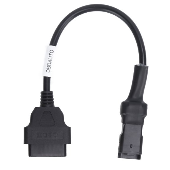 Xirurus 4Pin OBD Diagnostic Cable Adapter OBD2 Extension Connector Compatible with Ducati Motorcycles High Performance Heavy Duty ABS Diagnostic Code Scanner Cord 17x11x2cm