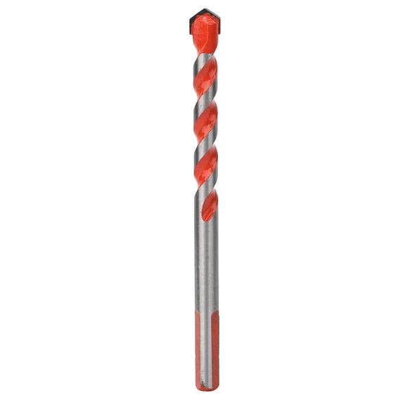 Xirurus 5-Piece 10mm Multi-Functional Masonry Drill Bit Set, High Wear Resistance Alloy Head Tool for Glass, Concrete, Brick, Wood, and Ceramic Tile Drilling