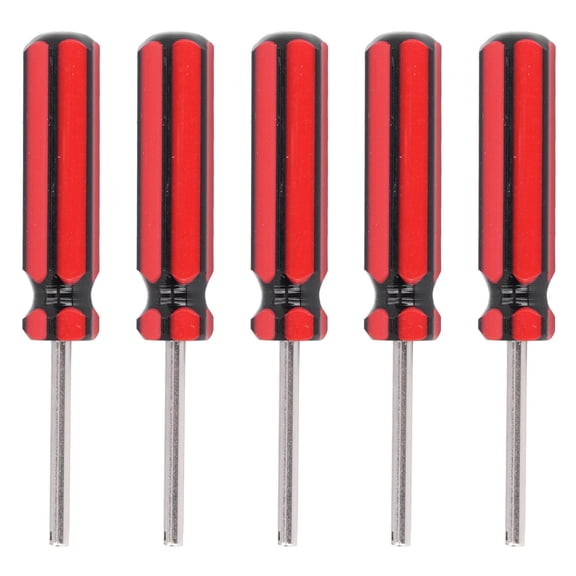 Xirurus 5Piece Steel Valve Core Remover Set Compact Tire Valve Tool for Cars, Trucks, Motorcycles & Bicycles Durable, EasyUse Screwdriver for Valve Stem Installation & Removal