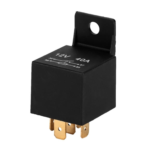 Xirurus 5 Pin 12V 30A/40A Automotive Relay Waterproof Weatherproof Universal Fit (1.97 inches / 5 cm)