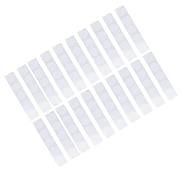 Xirurus 50Pcs 13.56MHz NFC RFID Sticker Tag 504 Byte Repeatable Written High Frequency IC UID Label 1 inch / 25.4 mm Diameter Round Shape