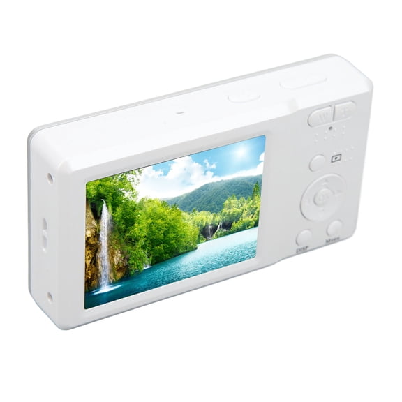Xirurus 56MP 4K Digital Camera 2.7inch / 6.8cm 20X Digital Zoom Autofocus Point and Shoot Small Camera for Photography with Built In Flash, Vlogging Camera for Teens, Silver