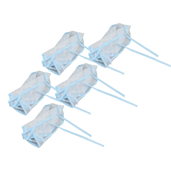 Xirurus 5PCS Hair Highlighting Cap, Disposable Coloring Dye Hat with Plastic Hook for Salon, 8.66 in / 22.0 cm