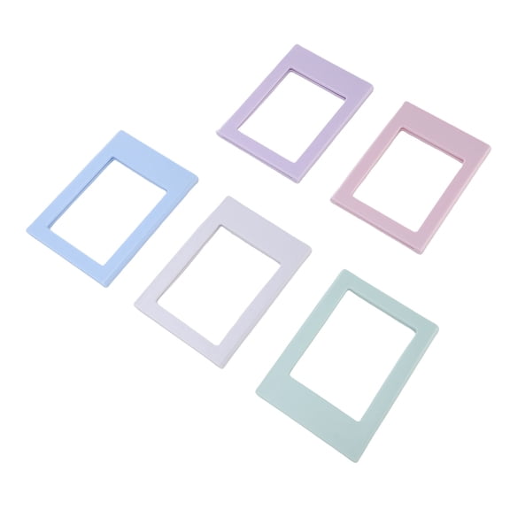 Xirurus 5PCS Magnetic Photo Frames for Refrigerator 3 Inch Instant Film Frame Picture Memo Card Display