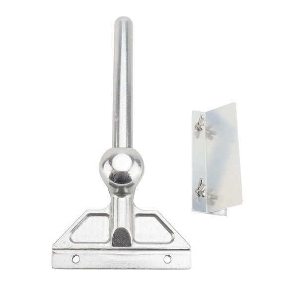 Xirurus 6" Aluminum Griddle Scraper with Ergonomic Handle Durable FlatTop Grill Cleaning Tool for Home & Commercial Use