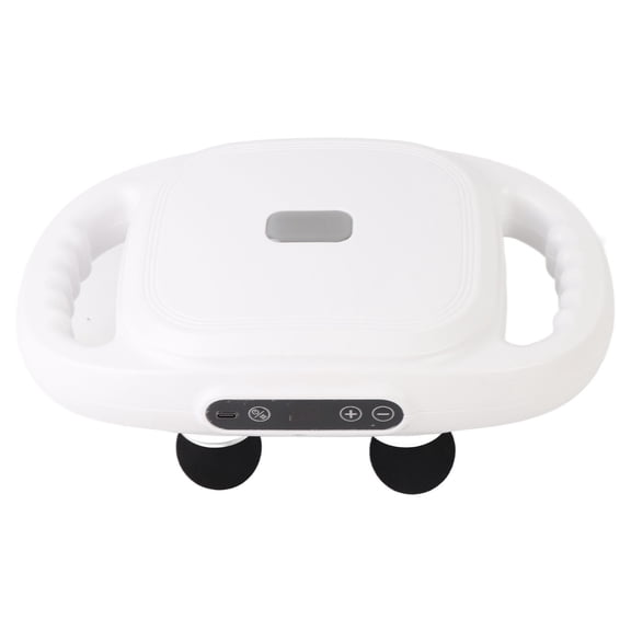 Xirurus 6 Head Muscle Massager High Frequency Vibration Professional 9 Modes 6 Heads Electric Massager for Home Gym, White