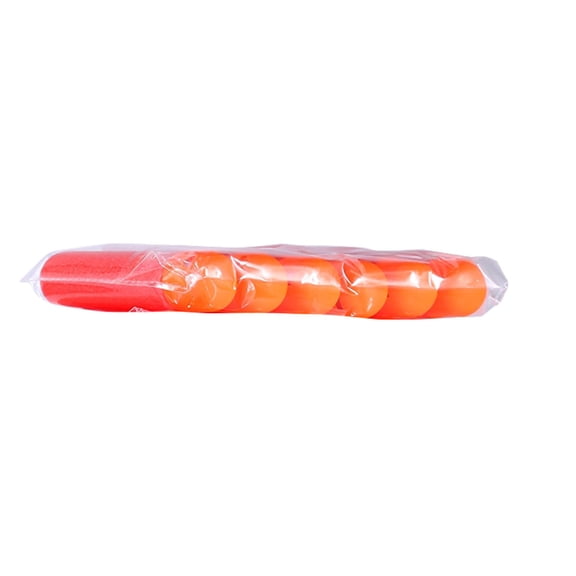 Xirurus 6Pcs Red Foam Refill Darts 3.74 inches / 9.5 cm Bullet Blaster For Mega Centurion Toy Gun Accessories EVA Soft Sponge Projectiles Indoor Action Play