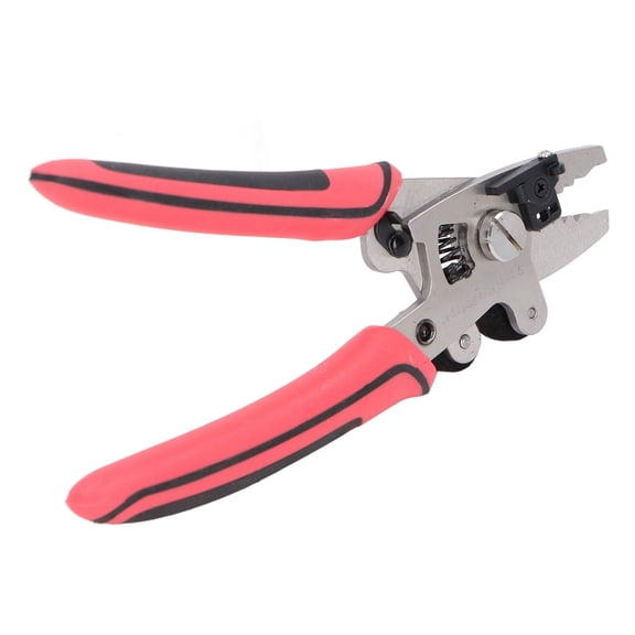 Xirurus 8-in-1 Multifunctional Fiber Optic Stripper Stainless Steel Blade PVC Anti-Slip Handle Wire Cutter Pliers for Stripping Cutting and Cleaning 9.06 inches / 23.00 cm