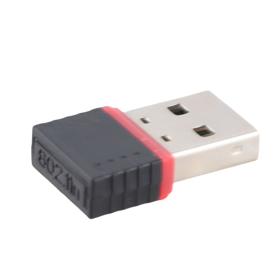 Xirurus 8188 Wireless Net Card USB 2.0 Interface Wifi Adapter 11n Technology Stylish Compact Design 2.4GHz IEEE 802.11 n/g/b Support for PC Desktop Laptop 5.12 inches / 13 cm[cite: 1]