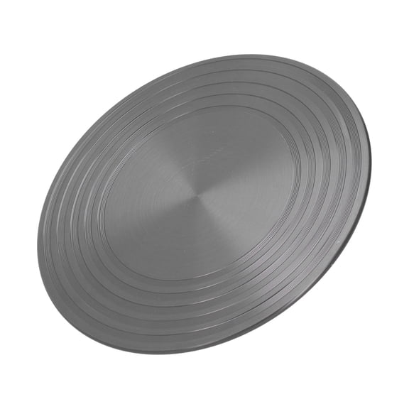 Xirurus 9.4 Inches / 24 CM Aluminum Heat Diffuser Plate for Gas Stove Non-Slip Thermal Conductive Fast Defrosting Tray Meat Thawing Converter Plate Heavy Duty Kitchen Accessory