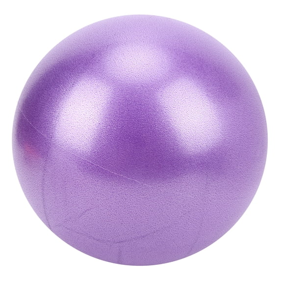 Xirurus 9.8 Inches / 25 cm Mini Yoga Ball Anti-Slip Heavy Duty Pilates Core Training Exercise Fitness Pregnancy Explosion-Proof Workout Balance Balls For Home Gym, Purple