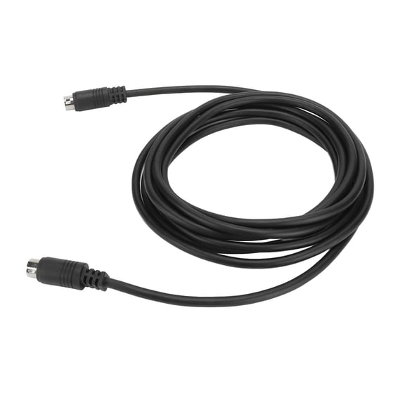 Xirurus 9 Pin Male to 9 Pin Male Sound Input Cable Professional Mini Din 9PIN Cable for Media Center Receiver Speaker Heavy Duty PVC Home Audio Cord 9.8ft / 3.0 m