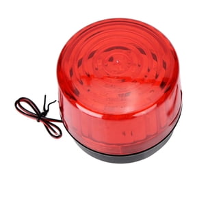 Xirurus AF00897 LED Emergency Caution Warning Light Red Hazard Beacon Strobe Light 12/24V DC 1 Pack