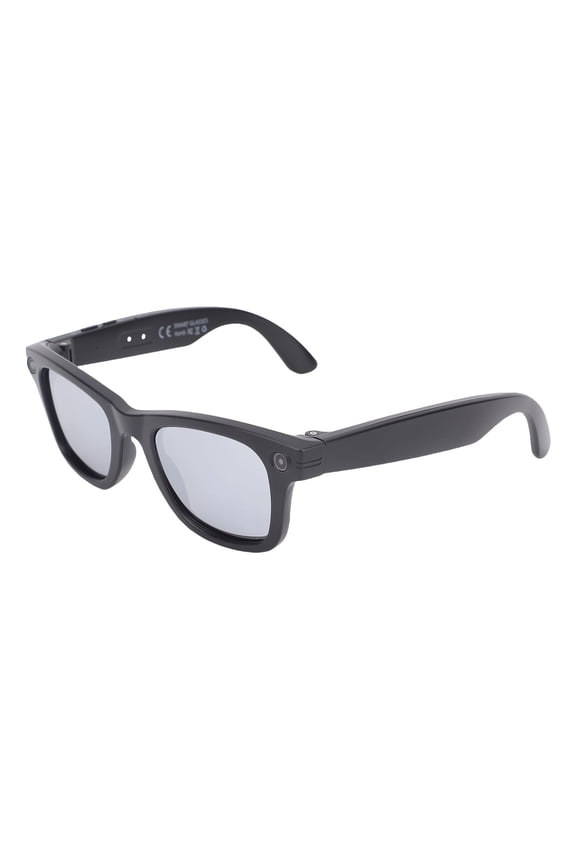 AI Smart Glasses 8MP HD Camera 32GB Memory Bluetooth Calling Music Playback 25 Languages Real-Time Translation Anti Blue Light Silver Lens Sports Sunglasses Fashionable (14.4 cm / 5.6 in)