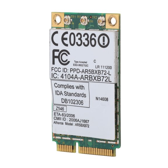 Xirurus AR5BXB72 Mini PCI-E Dual Band Wireless Network Card 300Mbps Internal WiFi Adapter for ThinkPad T60 T61 X60 X61 R60 Z60 Series (6.00x4.00x1.00 Inches / 15.24x10.16x2.54 cm)