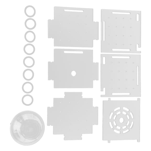 Xirurus Acrylic Fish Isolation Box, Aquarium Hatchery Breeder Tanks for Baby Fishes, Single Mini Box, 2.36 inches / 6 cm