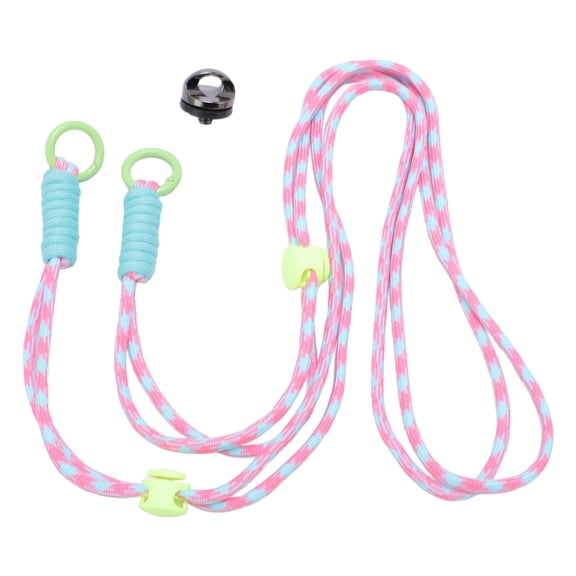 Xirurus Action Camera Anti Loss Rope Aluminum Alloy Buckle Quick Release Nylon Strap 47.6 inches / 121 cm Neck Lanyard for POCKET 3 Cameras with 1/4in Threads On The Bottom Blue Roseate[cite: 1]