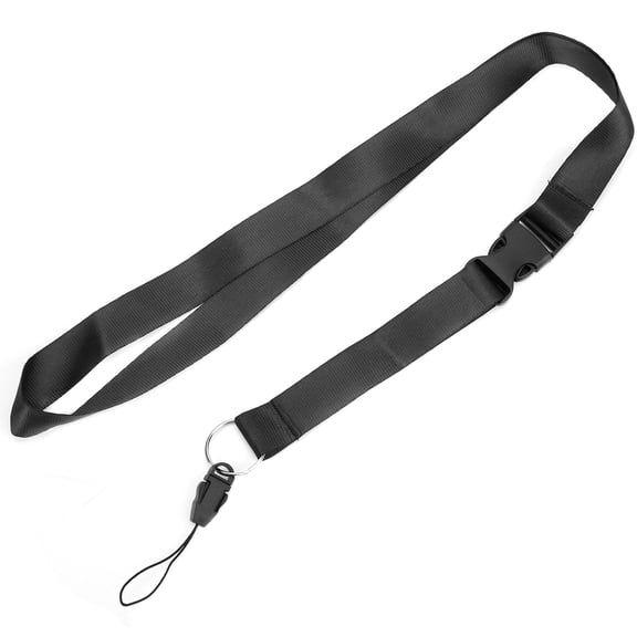 Xirurus Adjustable Neck Lanyard Strap for DJI FPV Combo Motion Controller, Anti-Lost Quick Release Buckle Wristband, Lightweight Durable Cloth, 16.9 inches / 43 cm Black