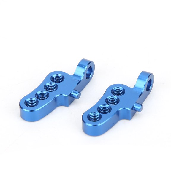 Xirurus Adjustable Rear Shock Absorber Mount Adjust Height Fit for Tamiya CC01 1/10 RC Car Blue Replacement Part Aluminium Alloy Toy Accessories Set Include 2 Mounts 4 Screws Condition 100% Brand New
