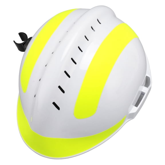 Xirurus Adult Adjustable Rescue Safety Helmet Shock Resistance Vented Hard Hat Outdoor Earthquake Work Protection, White (20.9-24.8 inches / 53-63 cm)