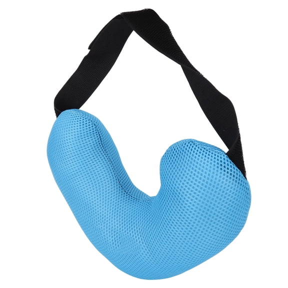 Xirurus Armpit Pillow Soft Breathable Cotton Adjustable Strap Pressure Relief Prevent Inflammation Breast Cancer Mastectomy Lumpectomy Cushion Blue 9.84 inches / 25 cm