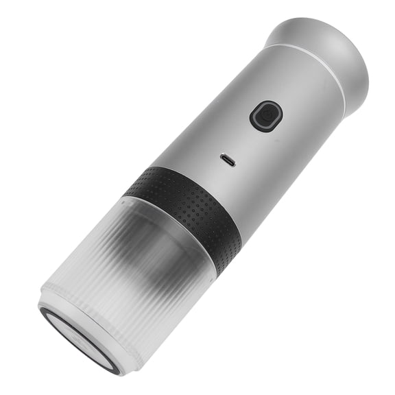 Xirurus Automatic Mini Portable Capsule Coffee Machine, Cordless Single-Serve Espresso Maker with 2500mAh Rechargeable Battery for Travel, Car, Home, and Office Use (10.6x3.5x3.5 Inches / 27x9x9 cm)