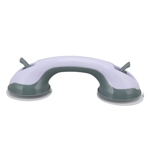 Xirurus Bathroom Handrail Punch Free Safe Prevent Falls Easy To Grip Shower Suction Grab Bars for Bathtub and Bathroom Safety, Matte Green, 11.81 inches / 30 cm length
