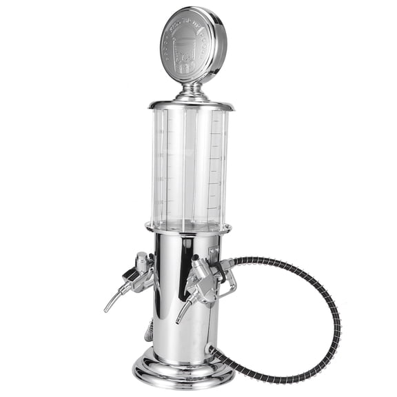Xirurus Beer Dispenser Machine with 2 Sprayers, Dual Pump Barware Beverage Container for Liquor Wine and Drinks (19.3 inches / 49 cm)