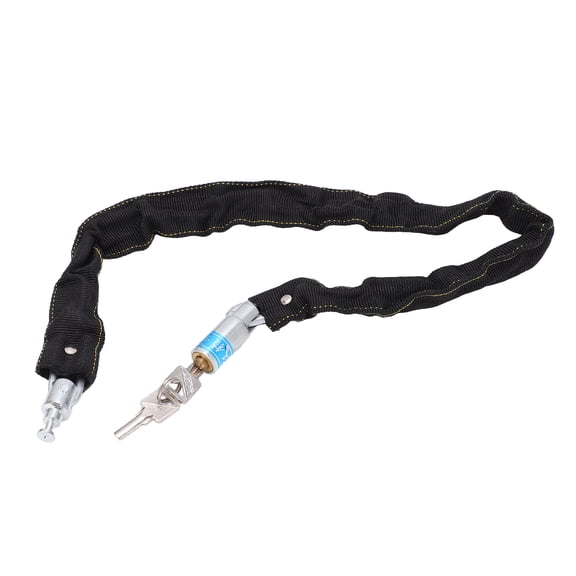 Xirurus Bicycle Chain Lock Anti-Theft Security Bike Lock with 2 Keys for Bicycles Motorcycles Doors Heavy Duty Canvas Covered Steel Chain 30.3 Inches / 77 cm Length Cycling Accessories[cite: 1]